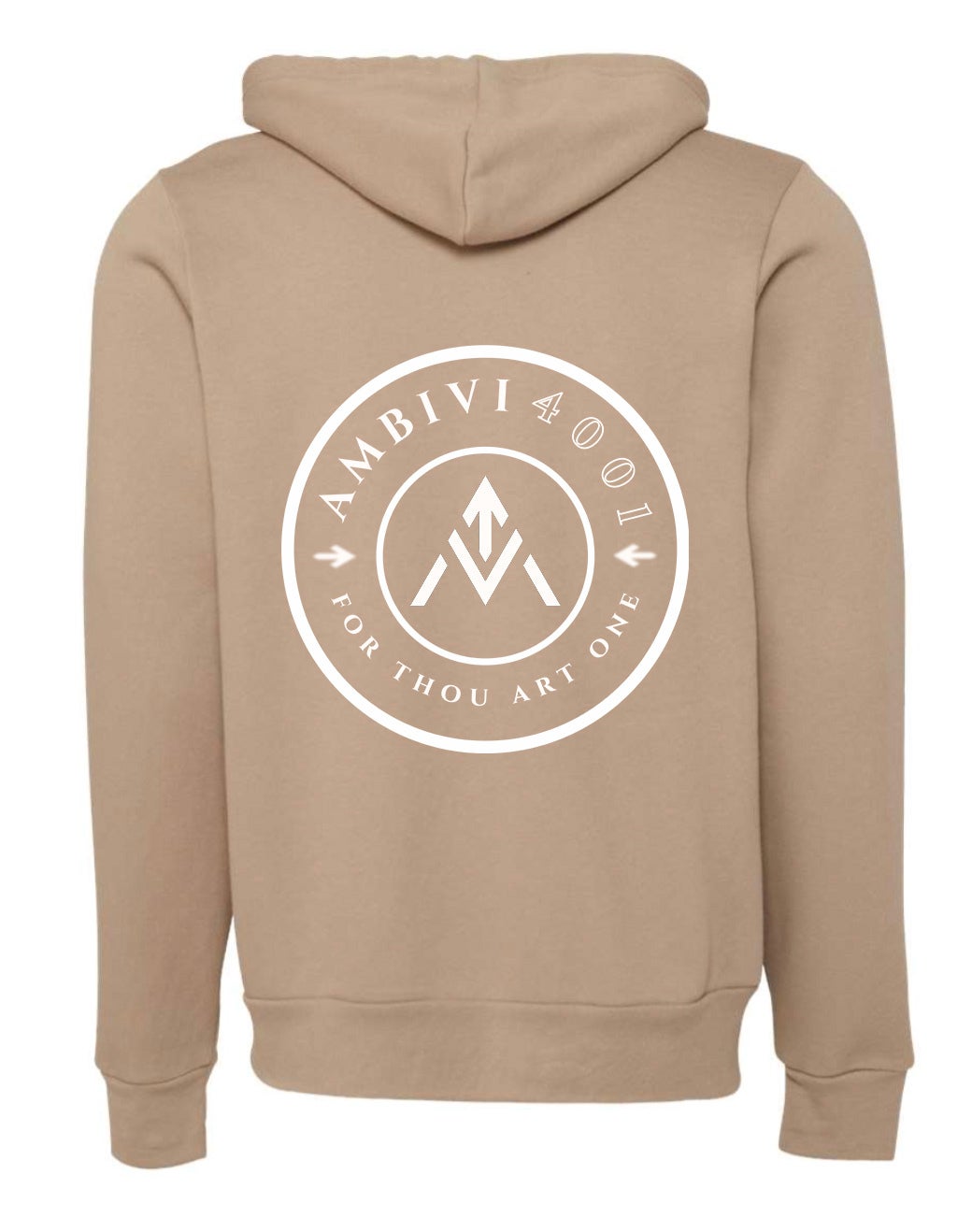 Ambivi Unisex Sweatsuit Set Tan Ambivi 4001